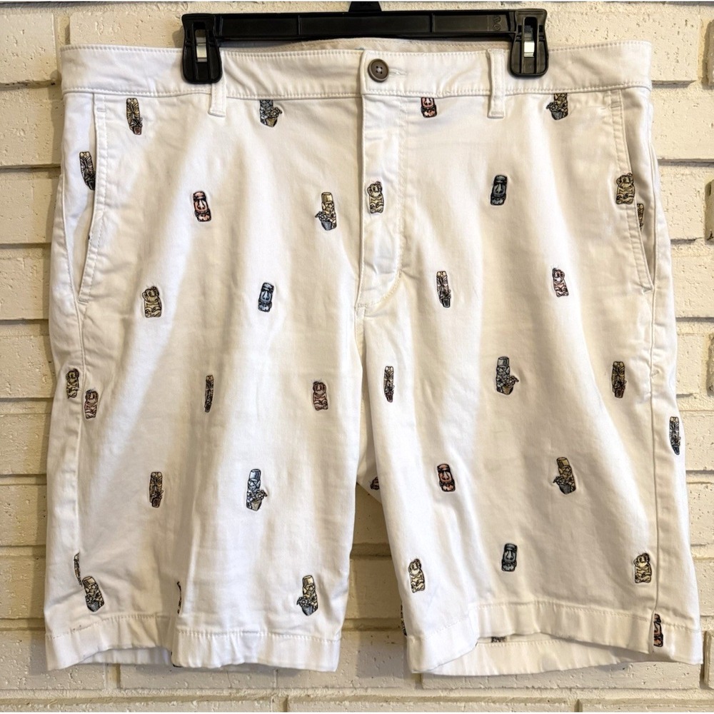 Tommy Bahama Men's 38x9 Tiki Time Boracay Shorts Beach Sand Stretch Vacay Pocket